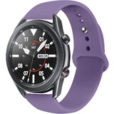 Strap-it Bracelet sport Samsung Galaxy Watch 3 45mm (violet clair) Strap-it Bracelet sport Samsung Galaxy Watch 3 45mm (violet clair)