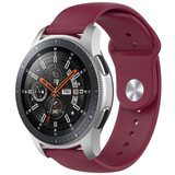 Strap-it Bracelet sport Samsung Galaxy Watch 46mm (bordeaux)