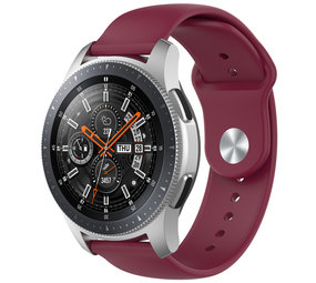 Strap-it Bracelet sport Samsung Galaxy Watch 46mm (bordeaux)