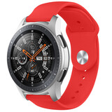 Strap-it Bracelet sport Samsung Galaxy Watch 46mm (rouge)