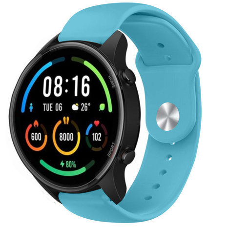 Strap-it Strap-it Bracelet sport Xiaomi Mi Watch (bleu clair)