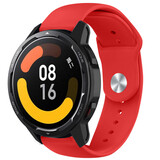Strap-it Bracelet sport Xiaomi Watch S1 (rouge)
