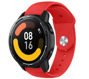 Strap-it Bracelet sport Xiaomi Watch S1 (rouge) Strap-it Bracelet sport Xiaomi Watch S1 (rouge)