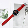 Strap-it Strap-it Bracelet cuir Samsung Galaxy Watch 3 45mm (rouge) Strap-it Strap-it Bracelet cuir Samsung Galaxy Watch 3 45mm (rouge)