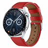 Strap-it Strap-it Bracelet cuir Huawei Watch GT 3 46mm (rouge) Strap-it Strap-it Bracelet cuir Huawei Watch GT 3 46mm (rouge)