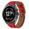 Strap-it Strap-it Bracelet cuir Fossil Gen 6 44mm (rouge) Strap-it Strap-it Bracelet cuir Fossil Gen 6 44mm (rouge)