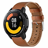 Strap-it Strap-it Bracelet cuir Xiaomi Watch S1 (marron serré)