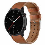 Strap-it Bracelet cuir Amazfit GTR 2 (serré marron)