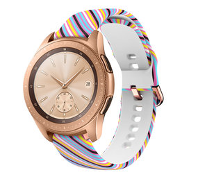 Strap-it Bracelet Silly Stripes Samsung Galaxy Watch 42mm Strap-it Bracelet Silly Stripes Samsung Galaxy Watch 42mm