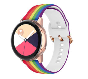 Strap-it Bracelet l'arc-en-ciel Samsung Galaxy Watch Active