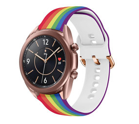 Strap-it Bracelet l'arc-en-ciel Samsung Galaxy Watch 3 41mm