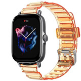 Strap-it Bracelet cristal Amazfit GTS 3 (orange transparent)