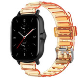 Strap-it Bracelet cristal Amazfit GTS 2 (orange transparent) Strap-it Bracelet cristal Amazfit GTS 2 (orange transparent)
