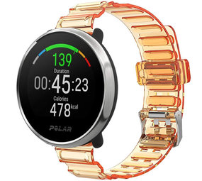 Strap-it Bracelet cristal Polar Ignite (orange transparent)