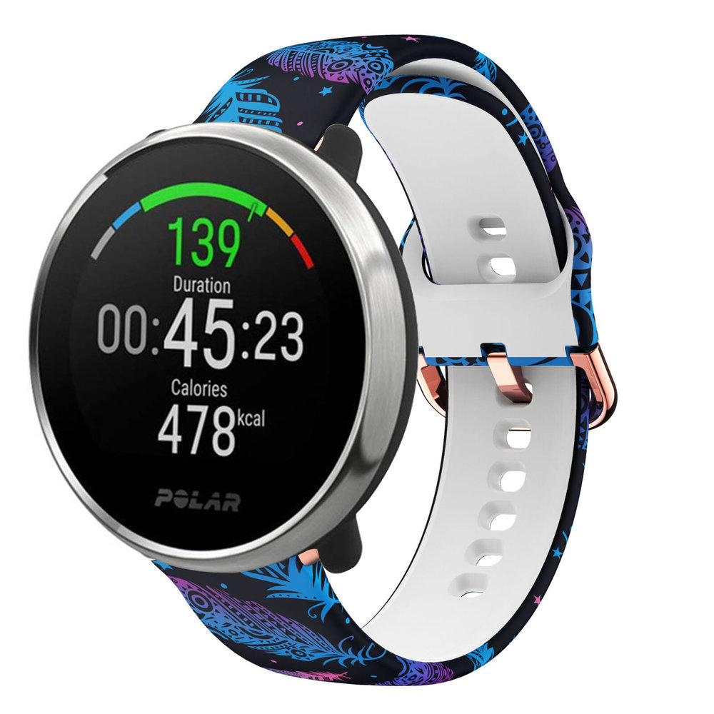 Strap-it Strap-it Bracelet Funky Feather Polar Ignite