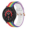 Strap-it Strap-it Bracelet l'arc-en-ciel Samsung Galaxy Watch 5 Pro Strap-it Strap-it Bracelet l'arc-en-ciel Samsung Galaxy Watch 5 Pro
