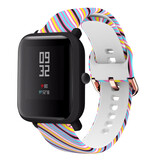 Strap-it Bracelet Silly Stripes Xiaomi Amazfit Bip