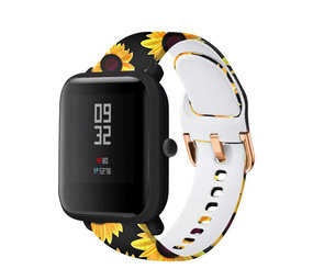 Strap-it Bracelet Sunny Flower Xiaomi Amazfit Bip