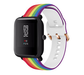 Strap-it Bracelet l'arc-en-ciel Xiaomi Amazfit Bip