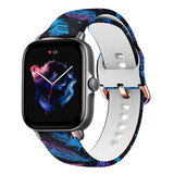 Strap-it Bracelet Funky Feather Amazfit GTS 3