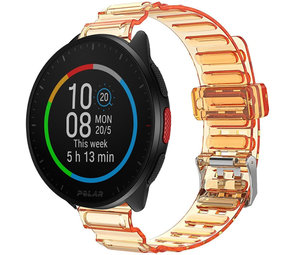 Strap-it Bracelet cristal Polar Pacer (orange transparent) Strap-it Bracelet cristal Polar Pacer (orange transparent)