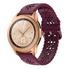 Strap-it Strap-it Bracelet silicone à motifs Samsung Galaxy Watch 42mm (bordeaux) Strap-it Strap-it Bracelet silicone à motifs Samsung Galaxy Watch 42mm (bordeaux)