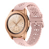 Strap-it Strap-it Bracelet silicone à motifs Samsung Galaxy Watch 42mm (rose) Strap-it Strap-it Bracelet silicone à motifs Samsung Galaxy Watch 42mm (rose)