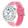 Strap-it Strap-it Bracelet silicone à motifs Huawei Watch GT 3 Pro 43mm (rose vif) Strap-it Strap-it Bracelet silicone à motifs Huawei Watch GT 3 Pro 43mm (rose vif)