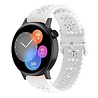 Strap-it Strap-it Bracelet silicone à motifs Huawei Watch GT 3 42mm (blanc) Strap-it Strap-it Bracelet silicone à motifs Huawei Watch GT 3 42mm (blanc)