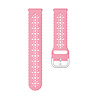 Strap-it Strap-it Bracelet silicone à motifs Amazfit GTS 3 (rose vif)