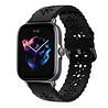 Strap-it Strap-it Bracelet silicone à motifs Amazfit GTS 3 (noir) Strap-it Strap-it Bracelet silicone à motifs Amazfit GTS 3 (noir)