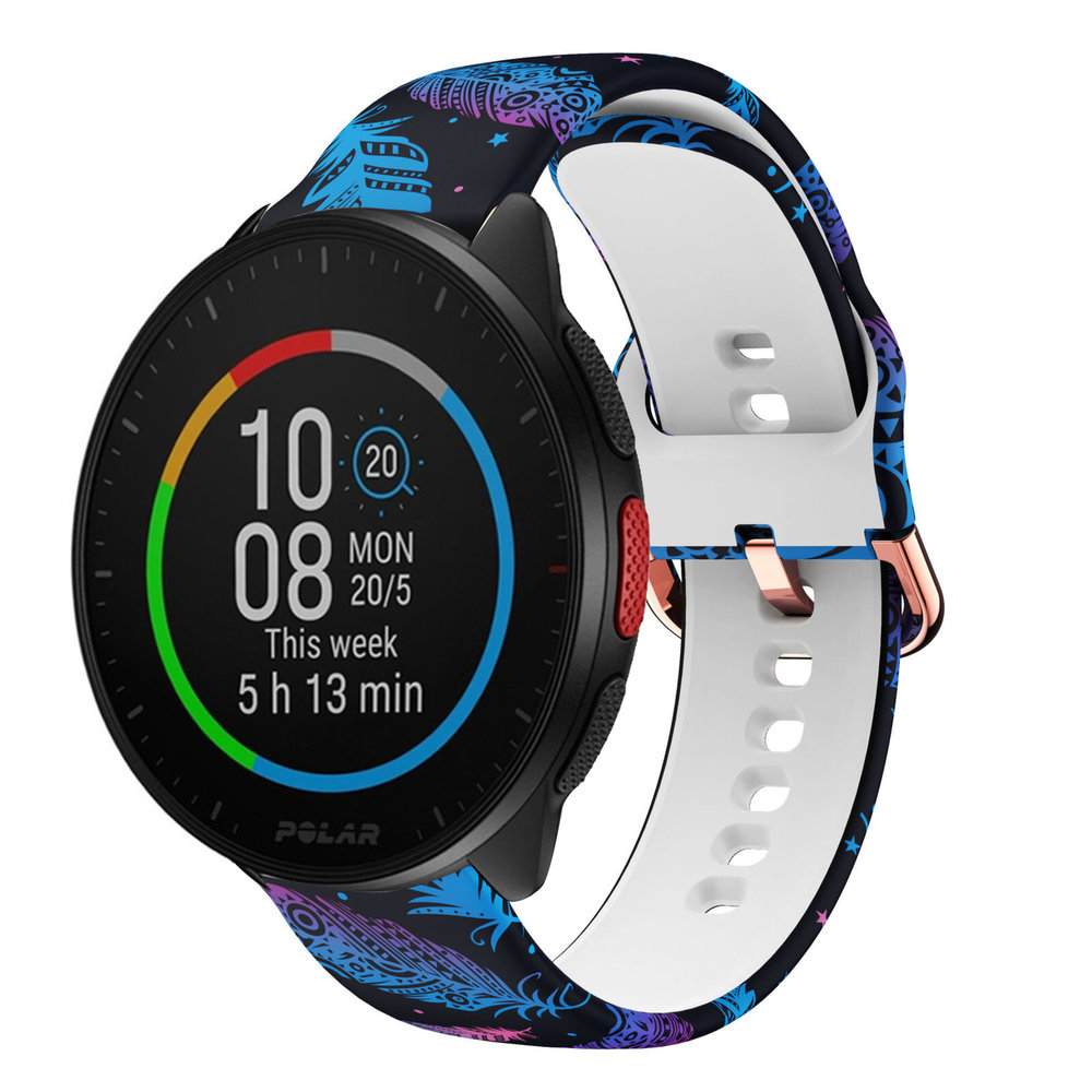 Strap-it Strap-it Bracelet Funky Feather Polar Pacer