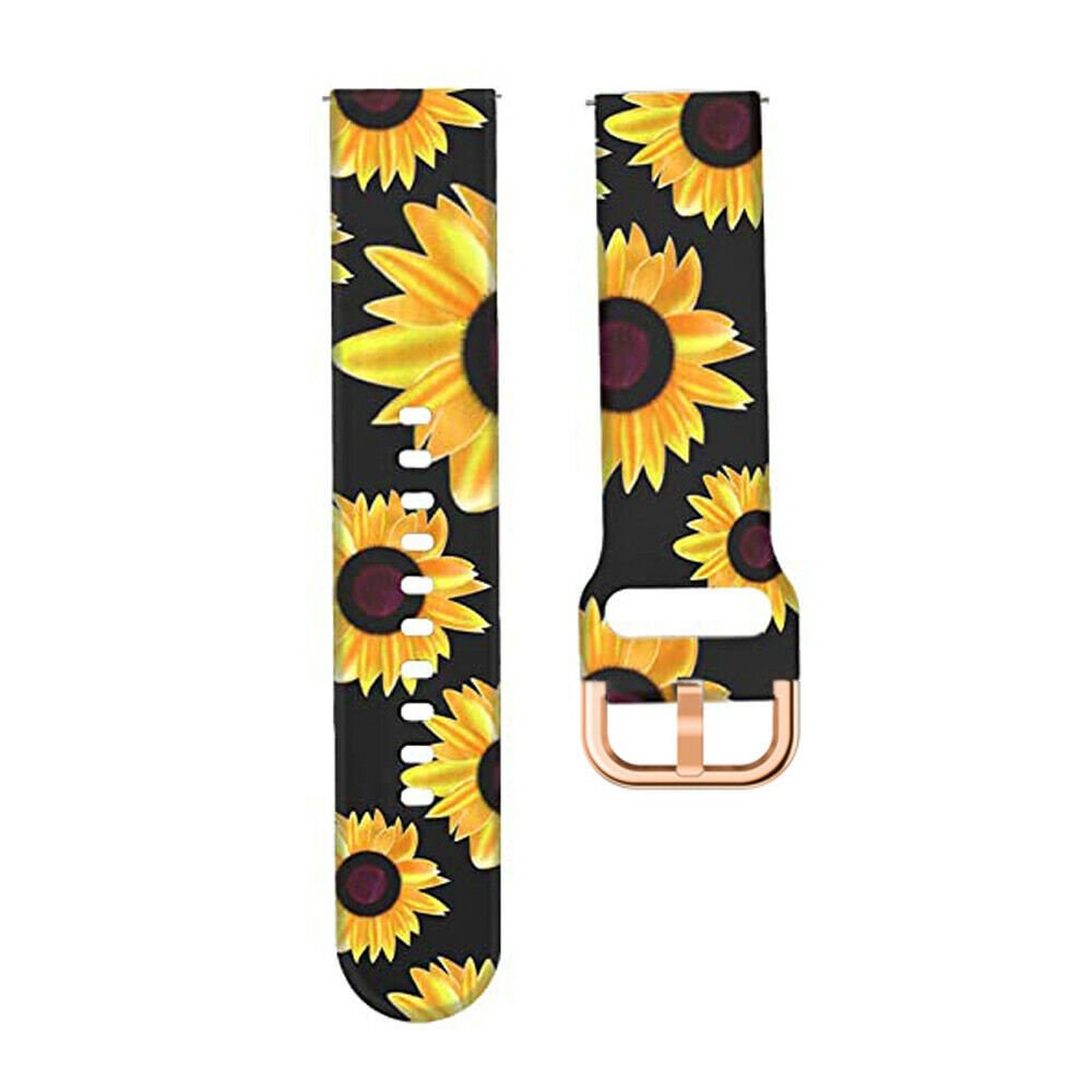 Strap-it Strap-it Bracelet Sunny Flower Huawei Watch GT 3 Pro 43mm Strap-it Strap-it Bracelet Sunny Flower Huawei Watch GT 3 Pro 43mm