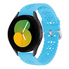 Strap-it Strap-it Bracelet silicone à motifs Samsung Galaxy Watch 5 40mm (bleu clair) Strap-it Strap-it Bracelet silicone à motifs Samsung Galaxy Watch 5 40mm (bleu clair)