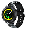 Strap-it Strap-it Bracelet Grey Flowers Samsung Gear Sport Strap-it Strap-it Bracelet Grey Flowers Samsung Gear Sport