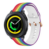 Strap-it Bracelet l'arc-en-ciel Samsung Gear Sport