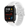 Strap-it Strap-it Bracelet silicone à motifs Xiaomi Amazfit GTS (blanc) Strap-it Strap-it Bracelet silicone à motifs Xiaomi Amazfit GTS (blanc)