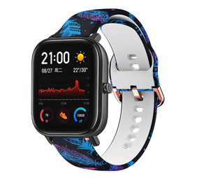 Strap-it Bracelet Funky Feather Xiaomi Amazfit GTS Strap-it Bracelet Funky Feather Xiaomi Amazfit GTS