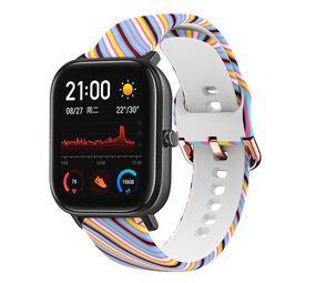 Strap-it Bracelet Silly Stripes Xiaomi Amazfit GTS