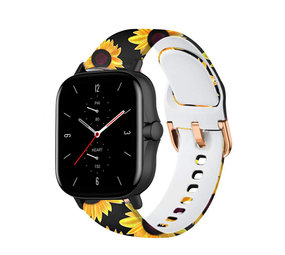 Strap-it Bracelet Sunny Flower Amazfit GTS 2