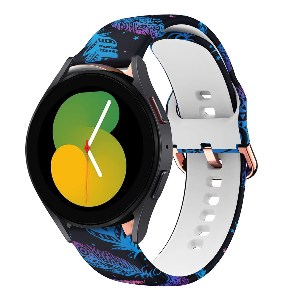 Strap-it Strap-it Bracelet Funky Feather Samsung Galaxy Watch 5 40mm