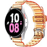 Strap-it Strap-it Bracelet cristal Samsung Galaxy Watch 5 44mm (orange transparent) Strap-it Strap-it Bracelet cristal Samsung Galaxy Watch 5 44mm (orange transparent)