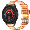 Strap-it Strap-it Bracelet cristal Samsung Galaxy Watch 5 Pro (orange transparent) Strap-it Strap-it Bracelet cristal Samsung Galaxy Watch 5 Pro (orange transparent)