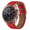 Strap-it Strap-it Bracelet cuir Samsung Galaxy Watch 3 41mm (rouge) Strap-it Strap-it Bracelet cuir Samsung Galaxy Watch 3 41mm (rouge)