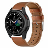 Strap-it Strap-it Bracelet cuir Samsung Galaxy Watch 4 Classic 42mm (serré marron) Strap-it Strap-it Bracelet cuir Samsung Galaxy Watch 4 Classic 42mm (serré marron)