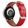 Strap-it Strap-it Bracelet cuir Samsung Galaxy Watch 4 Classic 46mm (rouge) Strap-it Strap-it Bracelet cuir Samsung Galaxy Watch 4 Classic 46mm (rouge)