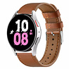 Strap-it Strap-it Bracelet cuir Samsung Galaxy Watch 5 44mm (serré marron) Strap-it Strap-it Bracelet cuir Samsung Galaxy Watch 5 44mm (serré marron)
