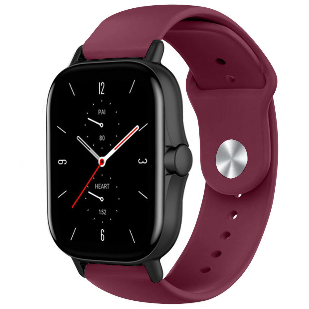 Strap-it Strap-it Bracelet sport Amazfit GTS 2 (bordeaux)