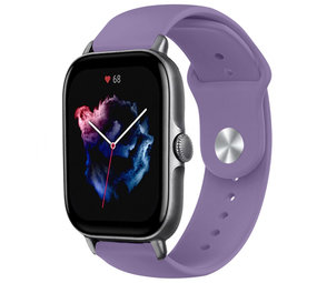 Strap-it Bracelet sport Amazfit GTS 3 (violet clair)