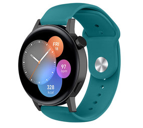 Strap-it Bracelet sport Huawei Watch GT 3 42mm (vert-bleu)
